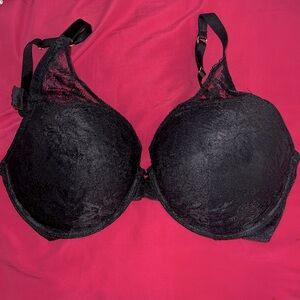 Auden Plunge Push Up Lace Bra